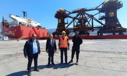 Στο λιμάνι του Βόλου ένα από τα μεγαλύτερα έργα μεταλλικών κατασκευών