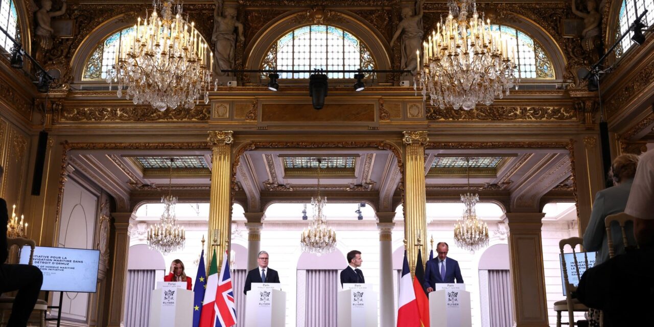 Σχέδιο πολυεθνικής ναυτικής αποστολής στο Ορμούζ εν μέσω διπλωματικών τριβών με τις ΗΠΑ