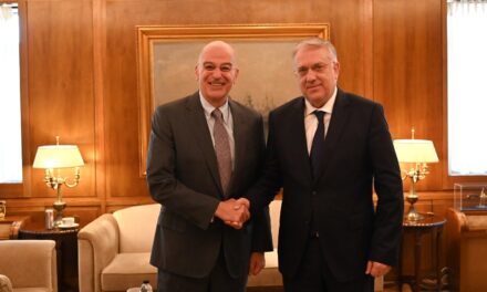 Το πρόγραμμα «ΘΩΡΑΞ» στο επίκεντρο της συνάντησης Δένδια