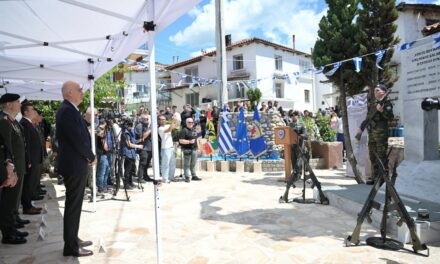Ν. Δένδιας: Η πολιτεία εκπληρώνει ένα χρέος προς τους πεσόντες στο Β’ Παγκόσμιο Έλληνες μουσουλμάνους που υπερασπίστηκαν την πατρίδα