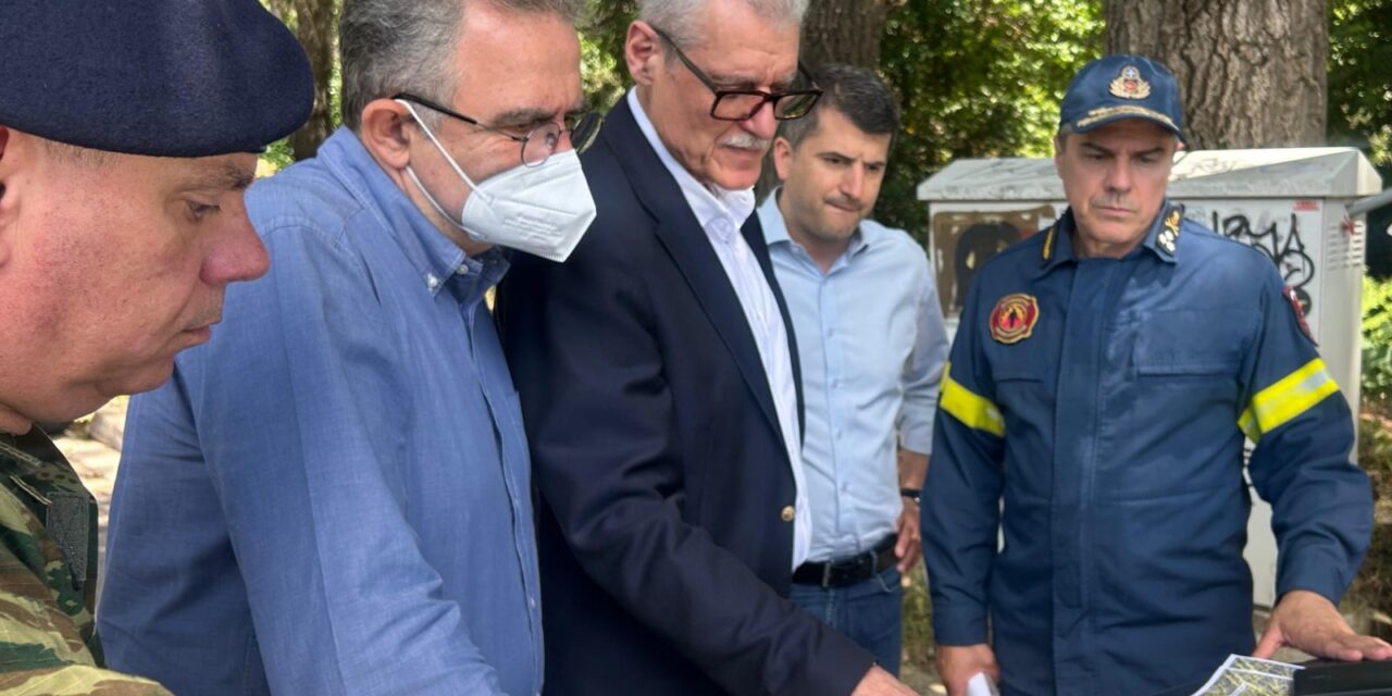Αυτοψίες Τουρνά σε Κηφισιά ενόψει της αντιπυρικής περιόδου
