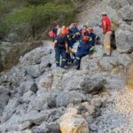 Επιχείρηση διάσωσης 67χρονου Γάλλου στο φαράγγι της Αγίας Ειρήνης