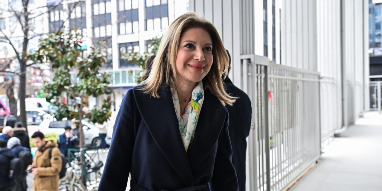 Μαρία Καρυστιανού: Επίσημη πρώτη σήμερα για το κόμμα της