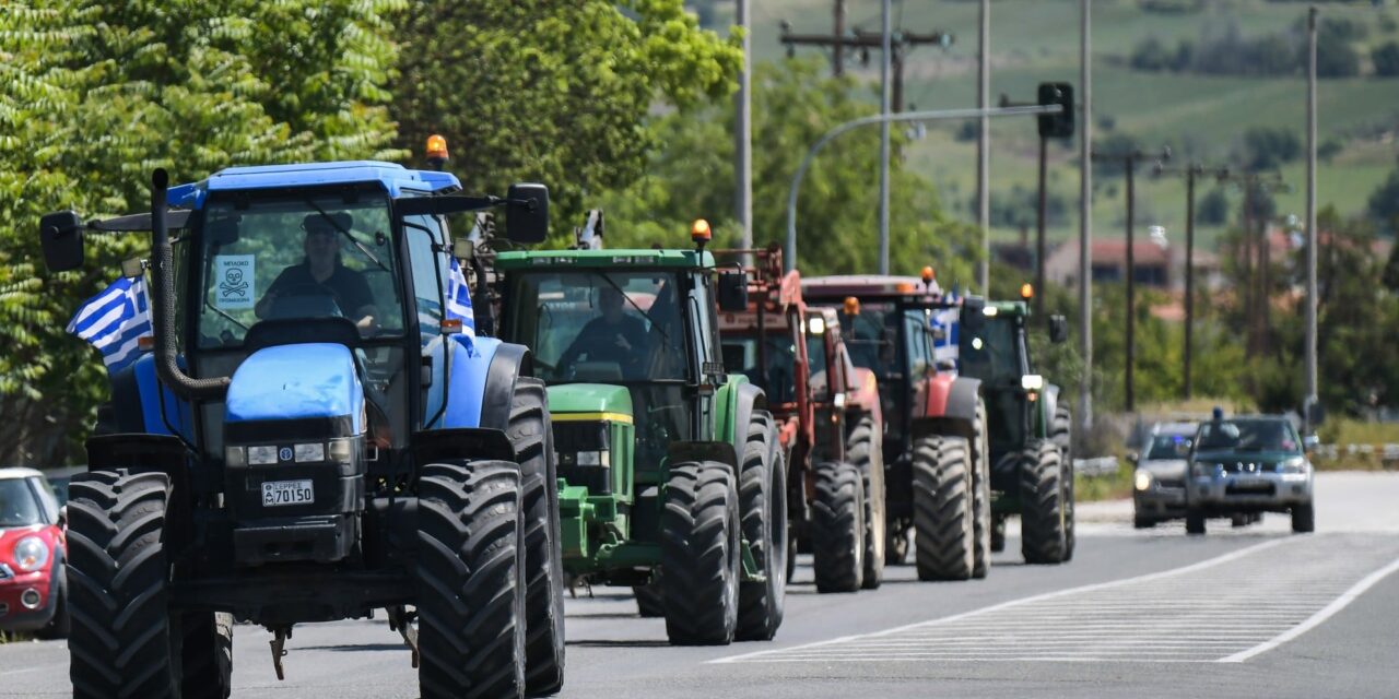 Ένταση μεταξύ αγροτών και αστυνομικών δυνάμεων στον Προμαχώνα