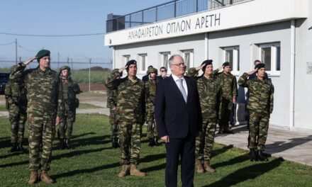 Μήνυμα Κ. Τασούλα από τον Έβρο: Τα σύνορά μας είναι σε πολύ καλά χέρια