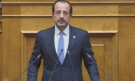 Live-Η ομιλία του Ν. Χριστοδουλίδη στην Ολομέλεια της Βουλής