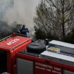 Ελεώνας Θηβών: Οριοθετήθηκε η πυρκαγιά
