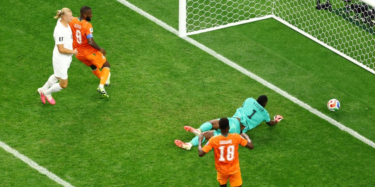 Στους «16» η Νορβηγία, 2-1 την Ακτή Ελεφαντοστού