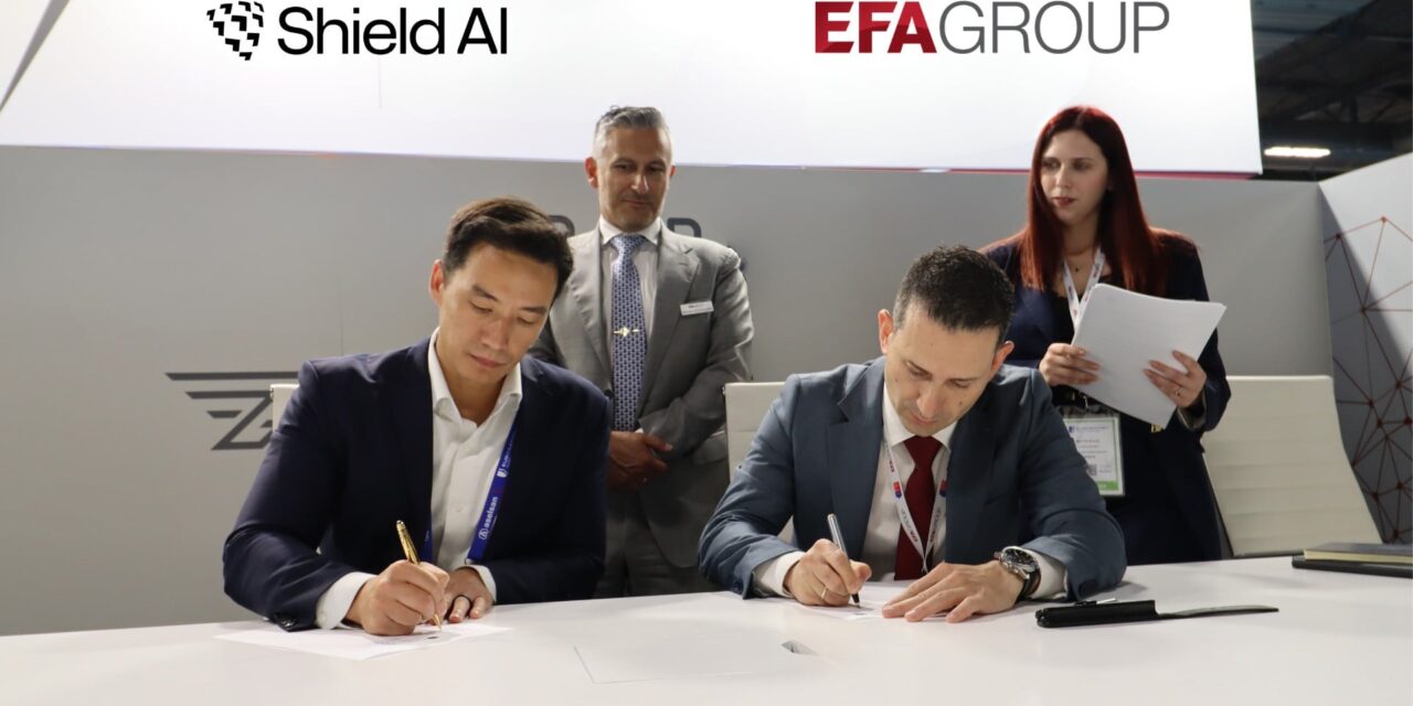 Συμφωνία Shield AI και EFA GROUP για αυτόνομα αμυντικά συστήματα