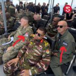 Ο «αεροπορικός ακόλουθος» του ψευδοκράτους με τον Έλληνα αεροπορικό ακόλουθο παρακολουθούν τον Θαλασσόλυκο