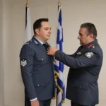 Απονομή μεταλλίου «Αστυνομικού Σταυρού» σε αστυνομικό για εξαίρετη πράξη