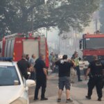 Εντοπίστηκε σορός κατά την επιχείρηση κατάσβεσης της μεγάλης φωτιάς
