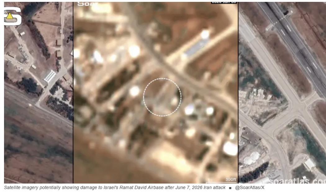 Ισραηλινή βάση F-16 και UAV βομβαρδίστηκε-Τι δείχνουν δορυφορικές εικόνες
