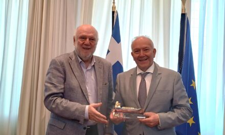 Ξενάγηση του Υφυπουργού Ναυτιλίας και Νησιωτικής Πολιτικής, κ. Στέφανου Γκίκα, στον Λιμένα Θεσσαλονίκης