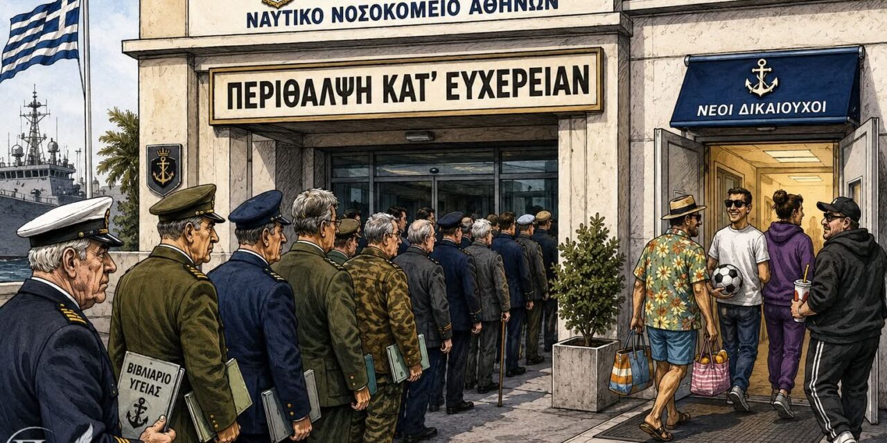 Η Υγεία των στρατιωτικών κατ’ ευχέρεια και η μέριμνα υπό προϋποθέσεις