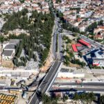 Αποκαταστάθηκε η κυκλοφορία στην Περιφερειακή, έπειτα από τα έργα κατεδάφισης της γέφυρας Πανοράματος