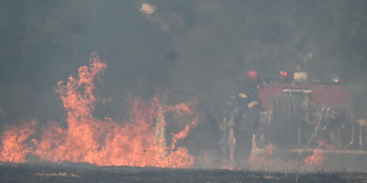 Βάρδα Ηλείας: Σε ύφεση η φωτιά – Κανένα ενεργό μέτωπο