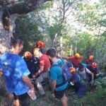 Επιχείρηση για τη μεταφορά 52χρονου τραυματία περιπατητή