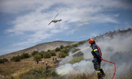Κρήτη: Φωτιά τώρα σε Μορόνι Ηρακλείου