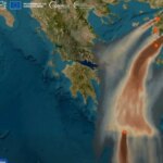 AtmoHub: Παρακολούθηση καπνού από την πυρκαγιά σε Κρήτη, Λέσβο και Τουρκία