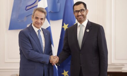 Μητσοτάκης – Sultan Al Jaber: Αμοιβαία βούληση για περαιτέρω εμβάθυνση της στρατηγικής εταιρικής σχέσης Ελλάδας