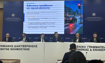 Συνεχής αποκλιμάκωση των τροχαίων συμβάντων