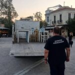Απομακρύνθηκαν 240 τραπεζοκαθίσματα από κεντρικά σημεία, περάσματα και εμπορικούς δρόμους