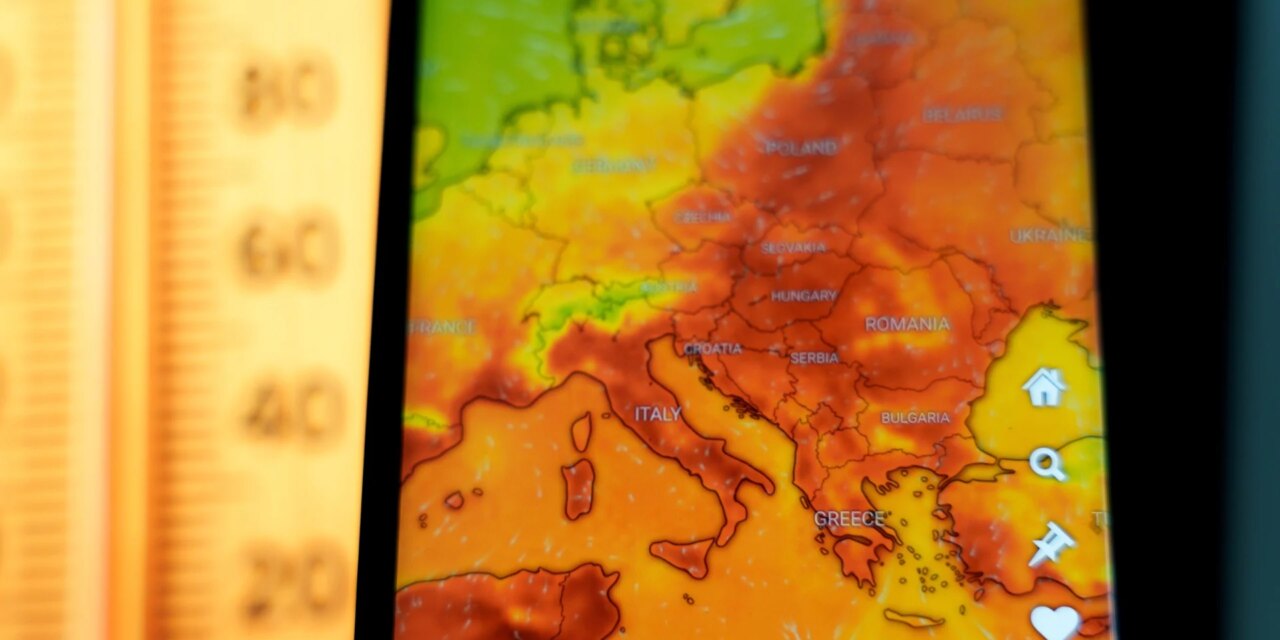 Καύσωνας και ριπές ανέμων έως 9 μποφόρ