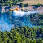 Φωτιά τώρα στο Μουζάκι Πύργου Ηλείας – Κινητοποιήθηκαν και εναέρια μέσα