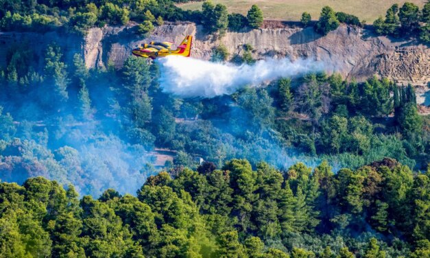Φωτιά τώρα στο Μουζάκι Πύργου Ηλείας – Κινητοποιήθηκαν και εναέρια μέσα