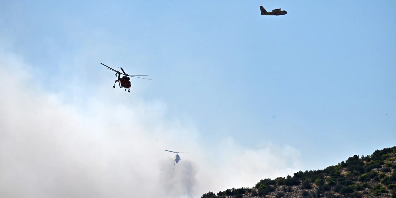 Φωτιά τώρα στον Ξηροπόταμο Σαμοθράκης