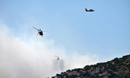 Φωτιά τώρα στον Ξηροπόταμο Σαμοθράκης