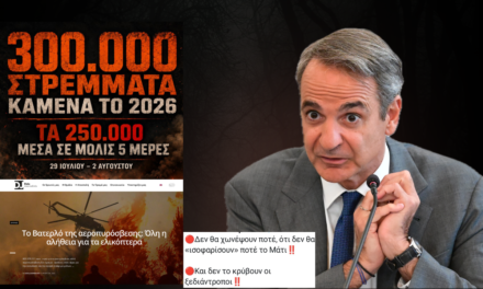 Κυνισμός, σόου και εκατοντάδες εκατομμύρια για «παρκαρισμένα» ελικόπτερα η «πολιτική» Μητσοτάκη στις φωτιές
