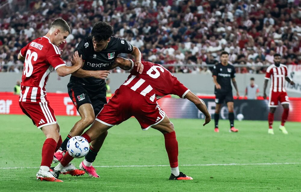 «Κόλλησε» στο 0-0 με τη Ναϊμέγκεν ο Ολυμπιακός