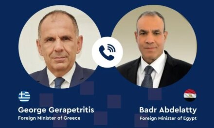 Επικοινωνία Γεραπετρίτη με τον υπουργό Εξωτερικών της Αιγύπτου