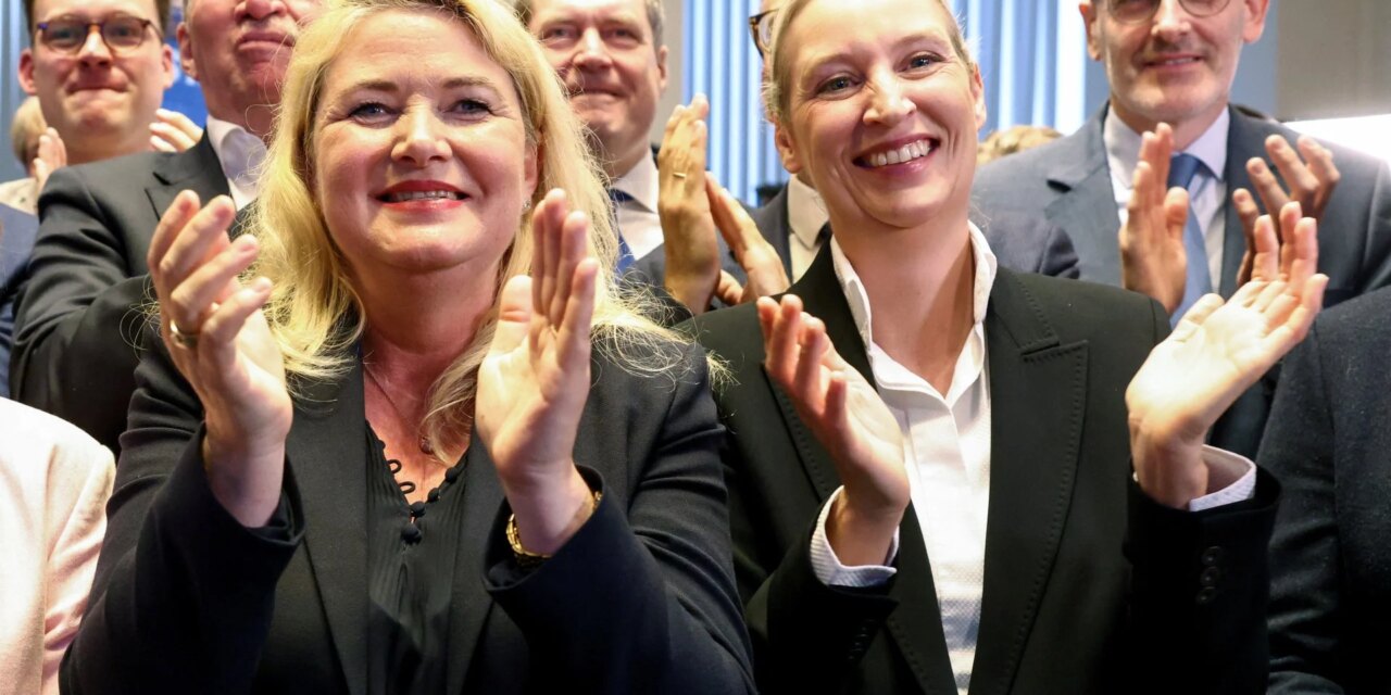 Η Βάιντελ κάλεσε το CDU να άρει τη στρατηγική του «τείχους προστασίας» απέναντι στο AfD