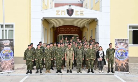 ΝΑΤΟϊκή εκπαίδευση υψηλού επιπέδου στη Σχολή Πολέμου Στρατού Ξηράς