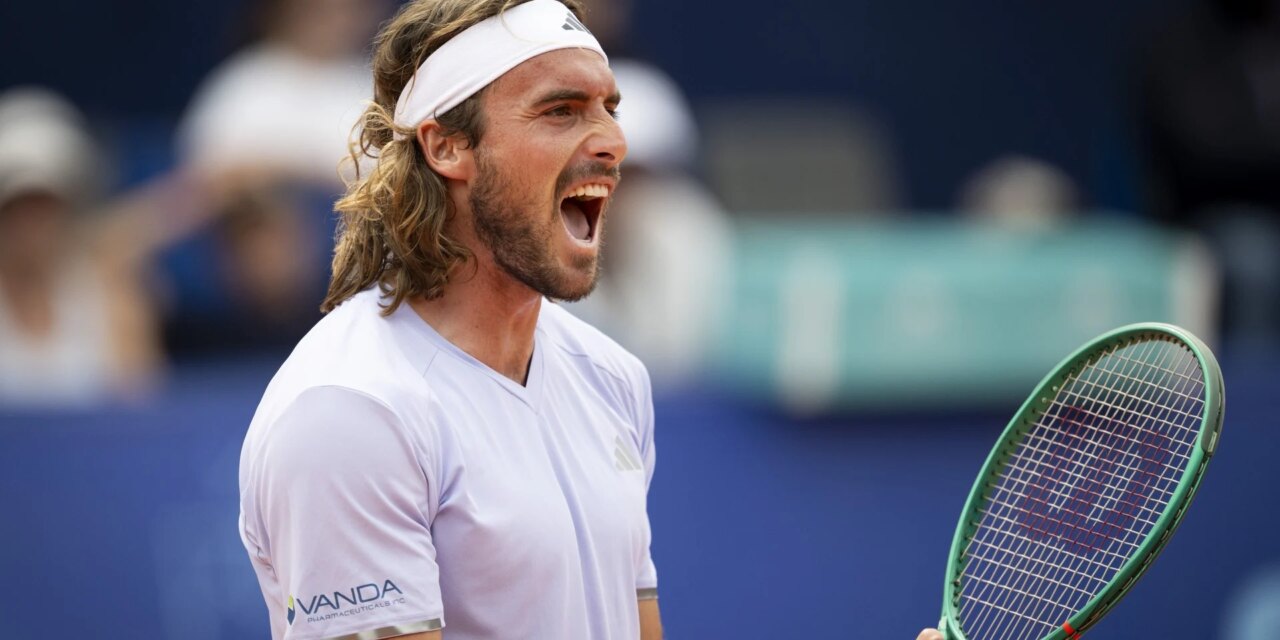 Στα ημιτελικά του Almaty Open με νέα πειστική εμφάνιση ο Τσιτσιπάς