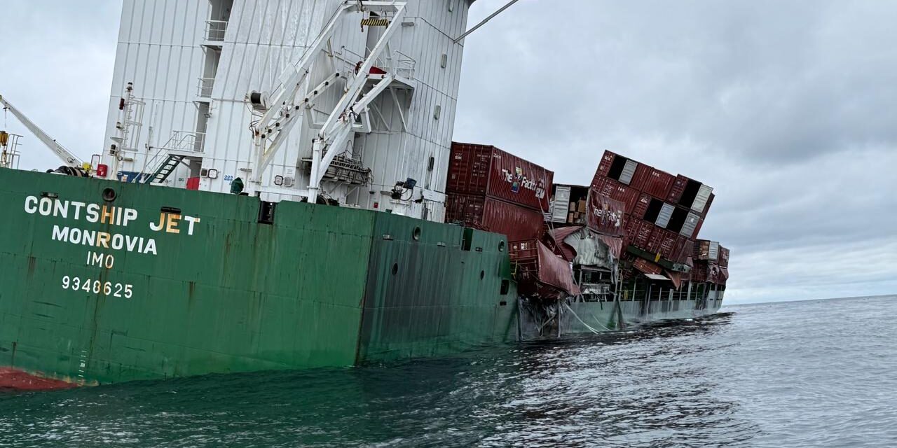 Greek-owned containership sinks off Bulgaria after attack by three sea drones