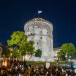 Ο Λευκός Πύργος με νέο φωτισμό – δωρεά της METLEN
