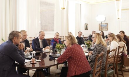 Η ελληνική συμμετοχή σε ευρωπαϊκά ερευνητικά προγράμματα στο επίκεντρο συνάντησης του Κ. Μητσοτάκη με την πρόεδρο του ERC