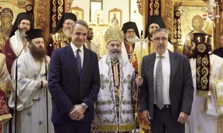 Συγχαρητήρια από τον Αρχιεπίσκοπο Αυστραλίας για τη Μονή Σινά