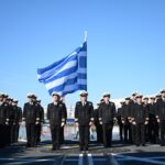 Τελετή ονοματοδοσίας της φρεγάτας ΝΕΑΡΧΟΣ στη Λοριάν της Γαλλίας
