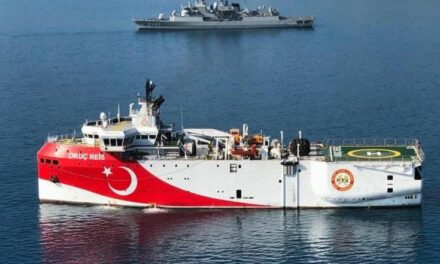 Το Oruc Reis ανοιχτά της κατεχόμενης Κύπρου