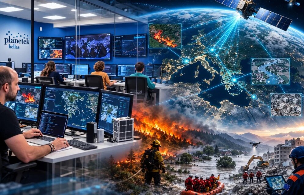 Η Planetek Hellas ηγείται του νέου Κόμβου Διαστημικής Ανθεκτικότητας για την Ελλάδα