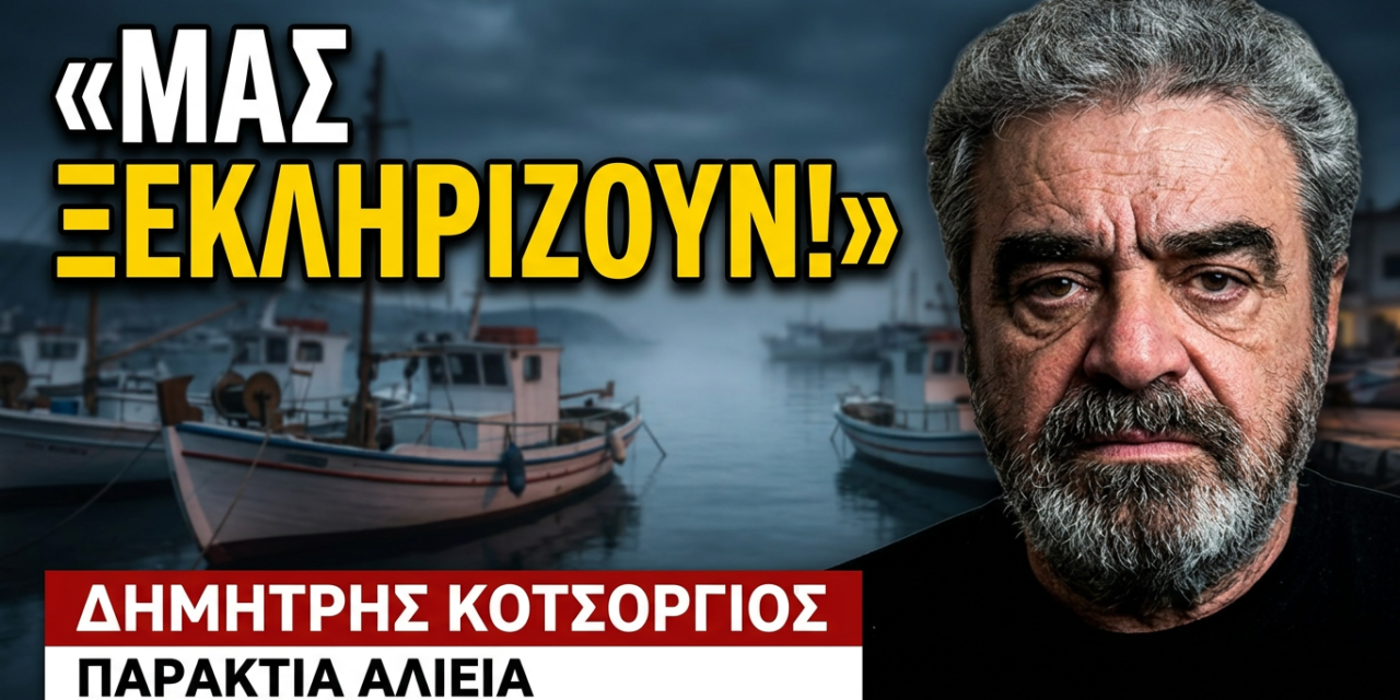 Αλιεία: «Ξεκληρίζουν την πρωτογενή παραγωγή»-Δημήτρης Κοτσόργιος