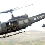 Βαριά προσγείωση ελικοπτέρου του Στρατού στην Κάλυμνο